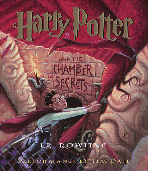 Harry Potter and the Chamber of Secrets, narrated by Jim Dale- Audiobooks