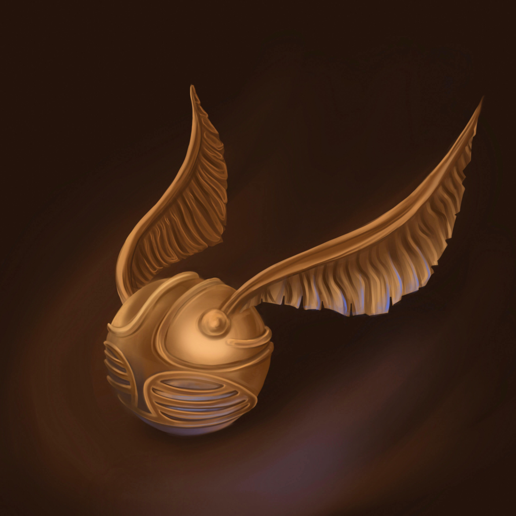 The Golden Snitch - Harry Potter Symbols