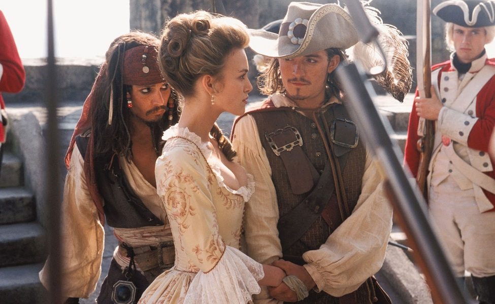 Elizabeth Swann in Pirates of the Caribbean