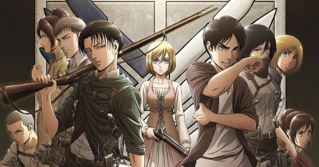 Attack on tittan Character